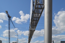 Конструкции для дорожных указателей (г. Москва, Варшавское шоссе) Конструкции для дорожных указателей (г. Москва, Варшавское шоссе)