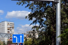 Конструкции для дорожных указателей (г. Москва, Варшавское шоссе) Конструкции для дорожных указателей (г. Москва, Варшавское шоссе)