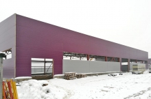 Производственное здание 24×48&nbsp;м с&nbsp;двумя кран-балками 3,2&nbsp;тн (Солнечногорский р-он)