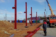 Производственное здание 24×48 м с двумя кран-балками 3,2 тн (Солнечногорский р-он) Производственное здание 24×48 м с двумя кран-балками 3,2 тн (Солнечногорский р-он)