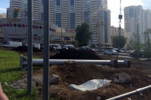 Конструкции для дорожных указателей (г. Москва, Варшавское шоссе) Конструкции для дорожных указателей (г. Москва, Варшавское шоссе)