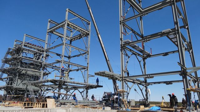 Строительство Якутской ГРЭС-2
